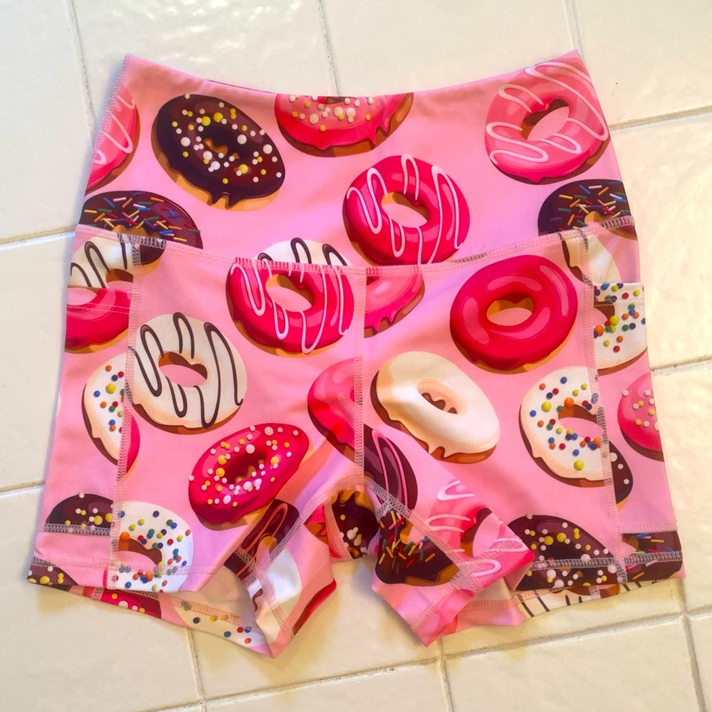 Donut Biker Shorts 🍩